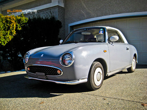 The Nissan Figaro is an awesome little car